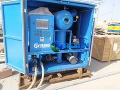 يعمل جهاز تنقية زيت المحولات الفراغية مزدوج المرحلة REXON ZYD-100 بشكل موثوق في العراق